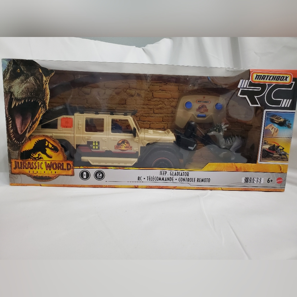 MATCHBOX Jurassic World Jepp Gladiator Remote-control Vehicle